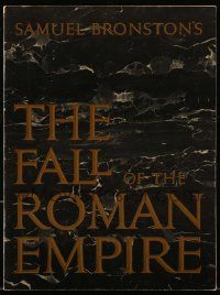 9d349 FALL OF THE ROMAN EMPIRE souvenir program book '64 Anthony Mann sword & sandal epic!