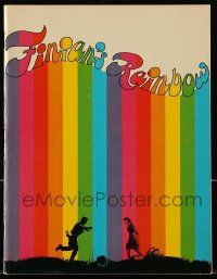9d357 FINIAN'S RAINBOW souvenir program book '68 Fred Astaire, Petula Clark, Francis Ford Coppola