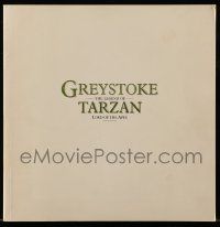 9d372 GREYSTOKE souvenir program book '83 Christopher Lambert as Tarzan, Lord of the Apes!