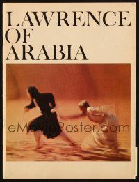 9d400 LAWRENCE OF ARABIA 27pg souvenir program book '63 David Lean classic starring Peter O'Toole!