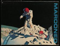 9d416 MAROONED souvenir program book '69 astronauts Gregory Peck & Gene Hackman, John Sturges!