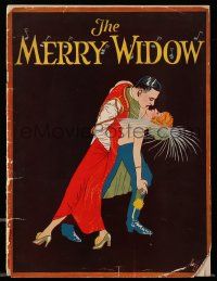 9d419 MERRY WIDOW souvenir program book '25 Erich von Stroheim, John Gilbert, Mae Murray!