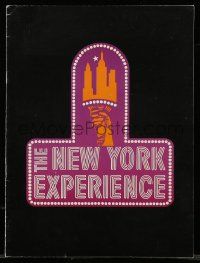 9d429 NEW YORK EXPERIENCE souvenir program book '80 wonderful images of NYC sights & attractions!