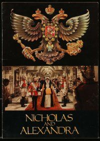 9d430 NICHOLAS & ALEXANDRA souvenir program book '71 Czars & the end of the Russian aristocracy!