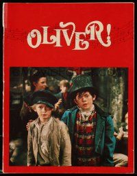 9d435 OLIVER souvenir program book '69 Charles Dickens, Mark Lester, Shani Wallis, Carol Reed!