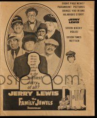 9d085 FAMILY JEWELS herald '65 Jerry Lewis is seven times nuttier in seven different roles!