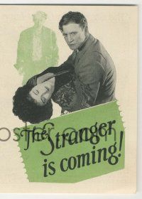 9d229 STRANGER herald '24 Richard Dix & Betty Compson let an old man take the blame for murder!