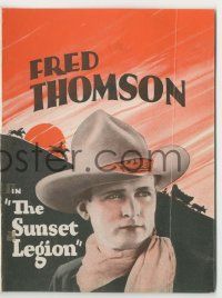 9d232 SUNSET LEGION herald '28 great images of Fred Thomson, silent cowboy star who died young!