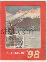 9d247 TRAIL OF '98 herald '28 Dolores Del Rio & Ralph Forbes go to Alaska, the Land of Promise!