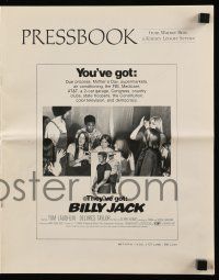 9d586 BILLY JACK pressbook '71 Tom Laughlin, Delores Taylor, most unusual boxoffice success ever!