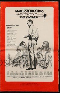 9d624 CHASE pressbook '66 Marlon Brando, Jane Fonda, Robert Redford, directed by Arthur Penn