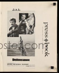 9d655 DELIVERANCE pressbook '72 Jon Voight, Burt Reynolds, Ned Beatty, John Boorman classic!
