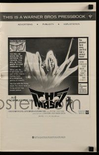 9d808 MASK pressbook '61 you won't believe the hypnotic evil of Magic Mystic Mask!