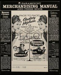 9d894 SABRINA/BREAKFAST AT TIFFANY'S pressbook '65 Audrey Hepburn is the fairest lady of them all!