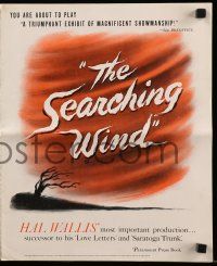9d904 SEARCHING WIND pressbook '46 Ann Richards, Robert Young, Sylvia Sidney, William Dieterle!