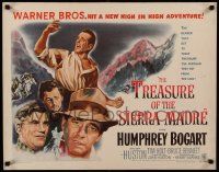 9g226 TREASURE OF THE SIERRA MADRE 1/2sh '48 Humphrey Bogart, Tim Holt, Walter Huston, ultra rare!
