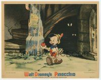 9h134 PINOCCHIO 8x10 LC '40 Disney classic cartoon, he's happy but about to get kidnapped!