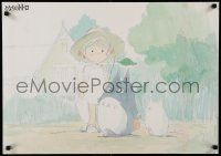 9h117 MY NEIGHBOR TOTORO Movic commercial Japanese 20x29 '88 Hayao Miyazaki anime, limited edition!