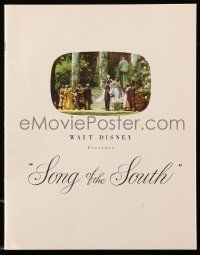 9h082 SONG OF THE SOUTH souvenir program book '46 Disney's Animated Tales of: Uncle Remus, rare!