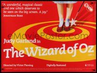 9j319 WIZARD OF OZ British quad R06 Victor Fleming, Judy Garland all-time classic!