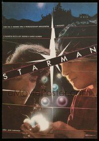 9j138 STARMAN Czech 11x16 '88 John Carpenter, alien Jeff Bridges & Karen Allen, Ziegler art!