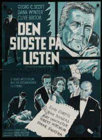 9j215 LIST OF ADRIAN MESSENGER Danish '63 John Huston directs five heavily disguised great stars!