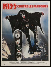 9j978 ATTACK OF THE PHANTOMS French 16x21 '78 KISS, Criss, Frehley, Stanley & Gene Simmons!