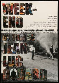 9j789 WEEK END Japanese R02 Jean-Luc Godard, Mireille Darc, different images!