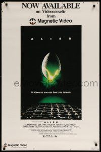9k708 ALIEN 25x38 video poster R80 Ridley Scott outer space sci-fi classic, hatching egg!