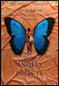 9k710 ANGELS & INSECTS 2-sided 27x40 video poster '95 sexy Patsy Kensit, Kristin Scott Thomas!
