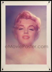 9k922 MARILYN MONROE 17x24 commercial poster '90s dreamy close-up portrait by Jack Cardiff!