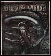 9k490 ALIEN 20x22 special '90s Ridley Scott sci-fi classic, cool H.R. Giger art of monster!