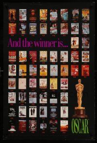 9k495 AND THE WINNER IS OSCAR 24x36 special '85 best pictures posters!