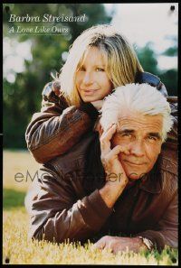 9k381 BARBRA STREISAND 2-sided 24x36 music poster '99 image of Babs and Brolin, A Love Like Ours!