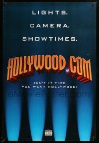 9k568 HOLLYWOOD.COM 27x40 special '00 isn't it time you went Hollywood, lights, camera, show times!