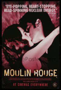 9k611 MOULIN ROUGE 20x30 English special '01 image of sexy Nicole Kidman & Ewan McGregor!
