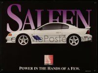 9k461 SALEEN 19x26 advertising poster '90s S351 Coupe, power in the hands of the few!