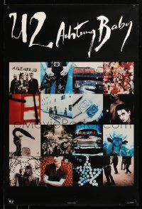 9k414 U2 24x36 music poster '91 Achtung Baby, images of the band!