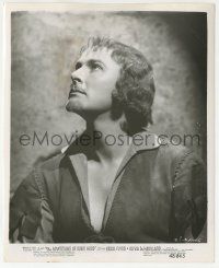 9m064 ADVENTURES OF ROBIN HOOD 8.25x10 still R48 best close up of Errol Flynn in the title role!