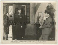 9m116 BIG SLEEP 8x10.25 still '46 Humphrey Bogart watches Martha Vickers & John Ridgely by door!