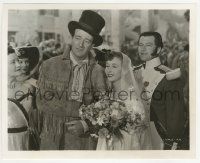 9m277 FIGHTING KENTUCKIAN 8x10 still '49 groom John Wayne in buckskin with bride Vera Ralston!