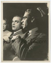 9m343 HARD TO HANDLE candid 8x10 still '33 James Cagney gives advice to Claire Dodd by mirror!