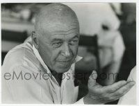 9m389 IN HARM'S WAY candid deluxe 7x9.25 still '65 super close up of director Otto Preminger!