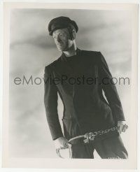 9m402 ISLAND RESCUE 8.25x10 still '52 portrait of dashing sailor David Niven with chain & rope!