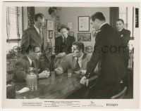 9m454 KISS OF DEATH 8x10.25 still R53 Brian Donlevy talks to Victor Mature at meeting!