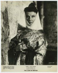 9m483 LION IN WINTER 8x10 still '68 close up of Katharine Hepburn as Eleanor of Aquitaine!