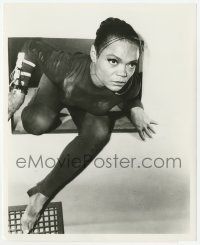 9m533 MISSION IMPOSSIBLE TV 8.25x10 still '69 cat-like Eartha Kitt crawling through air ducts!
