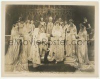 9m638 RUPERT OF HENTZAU 8x10.25 still '23 Queen Elaine Hammerstein & King Bert Lytell at wedding!
