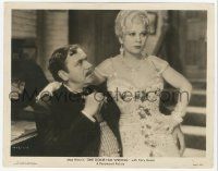 9m661 SHE DONE HIM WRONG 8x10.25 still '33 great close up of sexy Mae West & Noah Beery Sr.!