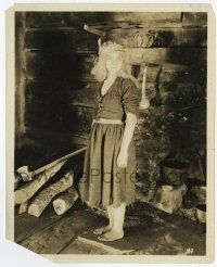 9m697 STARK LOVE 8x10 still '27 16 year old Helen Mundy with real Virginia mountain people, rare!